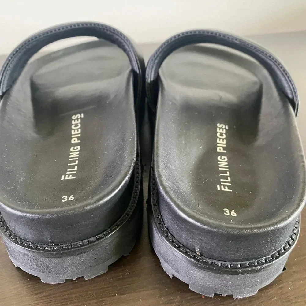 Filling Pieces Shoes Women’s 36 Slides Lux Slip Ons